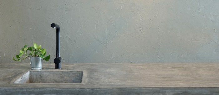 Concrete countertops